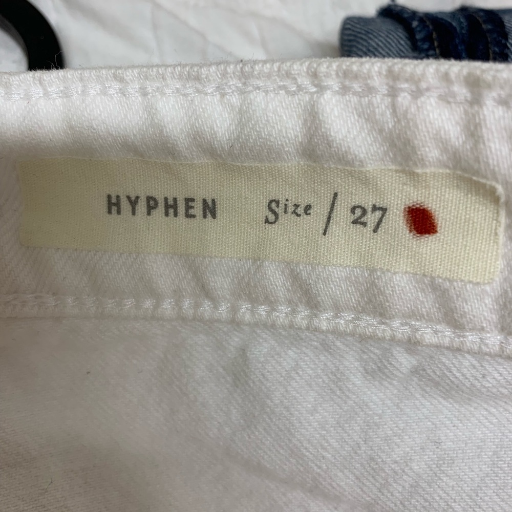 Anthropology white jeans - Picture 4 of 5